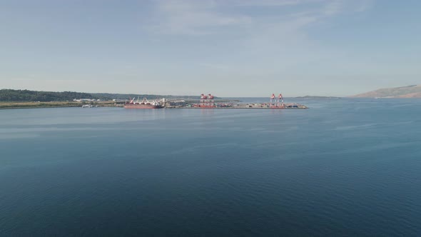 Sea Cargo Port. Luzon, Subic Bay.