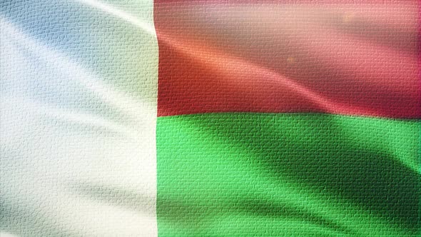 Flag of Madagascar