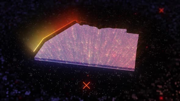 Arizona State Digital Animated Map alt