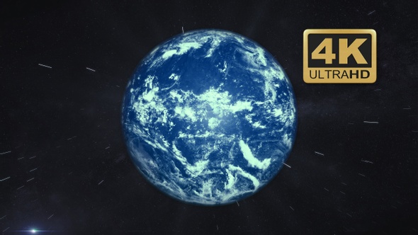Earth In Space 4K