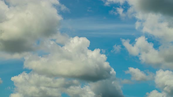 View of Colorful dramatic sky sunset or sunrise with Moving clouds background