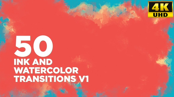 50 Ink And Watercolor Transitions V1