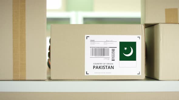 Parcel with Products From Pakistan