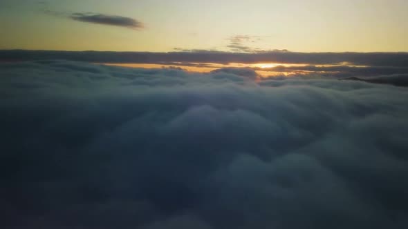 Sunrise Above Clouds
