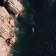 Flying above kayak, cliffs, waves and seagulls - VideoHive Item for Sale