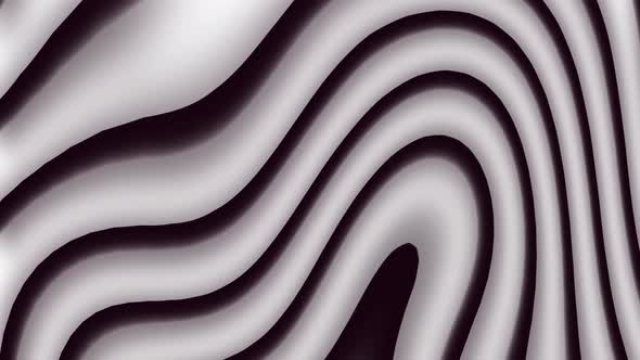 Abstract Gradient Stripes Black And White Coloring Background  With Wavy Line