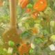 mixed cut vegetables splashing into the water - VideoHive Item for Sale