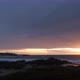Rocky Ocean Coast Sea Waves Monterey Beach California Dramatic Sunset Sky - VideoHive Item for Sale