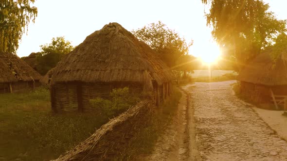 Houses of Medieval Village