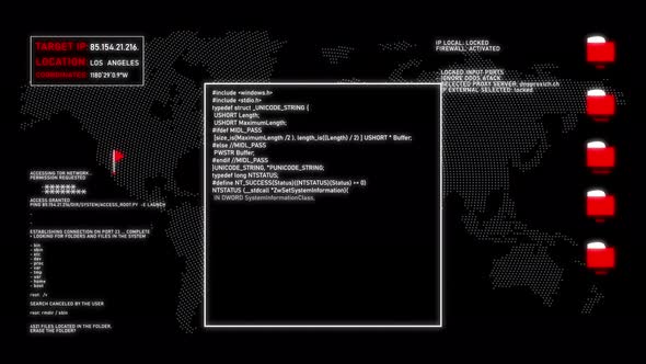 Server Virus Attack and Hacking alt