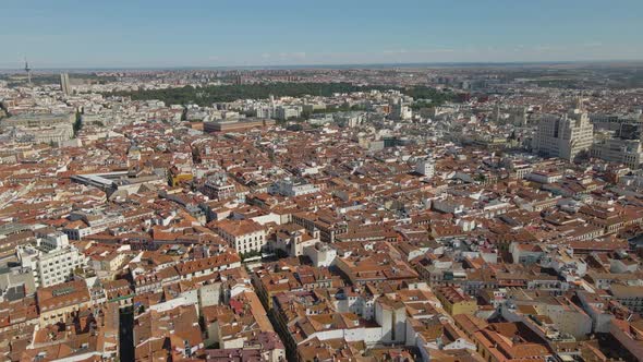 Cityscape View of Valencia on a Sunny Day Beautiful View Spain