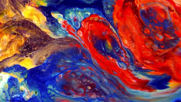 Abstract Colorful Paint Ink Liquid Explode 48 alt
