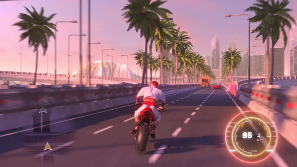 Speed Moto Bike Racing 3d Video Game