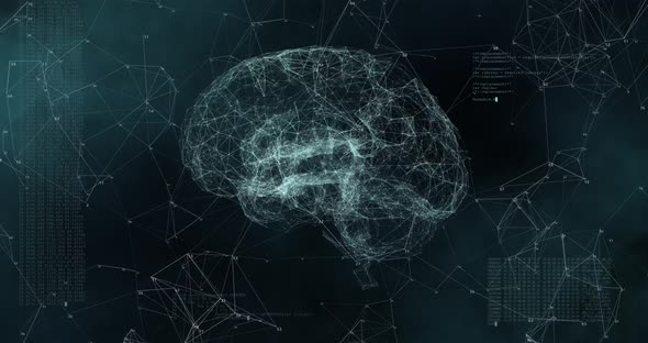 Flying Inside Artificial Intelligence Digital Brain Bid Data