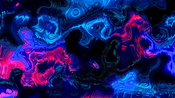 Abstract Fantasy Glow Liquid Wave Gradient Background