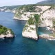 aerial view of around diamond beach tourism on Nusa Penida Island, Bali. - VideoHive Item for Sale