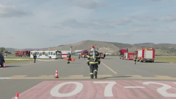 Epic Firefighter Walk