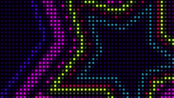 Neon Pixels Loop