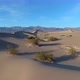 Flying toward top of Mesquite Flat Sand Dunes in Death Valley, California - VideoHive Item for Sale