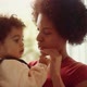 Mother with Child at Home - VideoHive Item for Sale