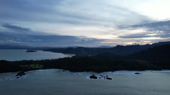 The Beaches at the most southern part of Borneo Island