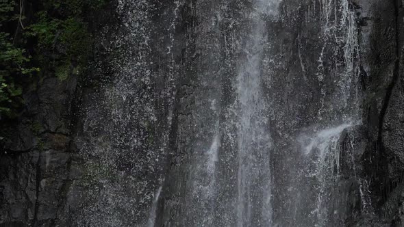 Besse, The Vaucoux waterfalls,Puy de Dome, Auvergne, France.