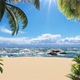 Sunshine Beach Palms - VideoHive Item for Sale