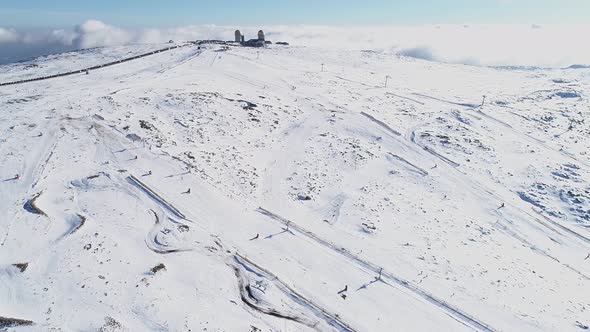 Ski Resort Serra da Estrela, Portugal