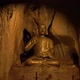 Statue of Buddha Showing Sacral Murda in Niche in Cave - VideoHive Item for Sale