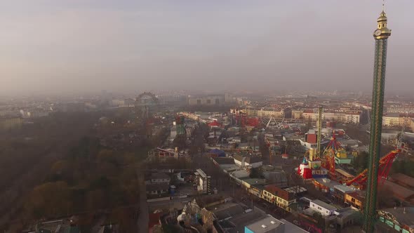 Aerial view of Prater