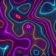 Brown Cyan Red Purple Neon Light Wavy Liquid Animated Background - VideoHive Item for Sale
