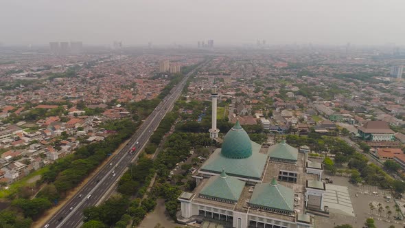 Mosque Al Akbar in Surabaya Indonesia