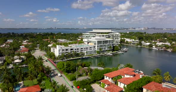 5k Aerial Video The Ritz Carlton Residences Miami Beach