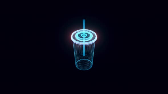 Soda Cup Hologram 4k alt