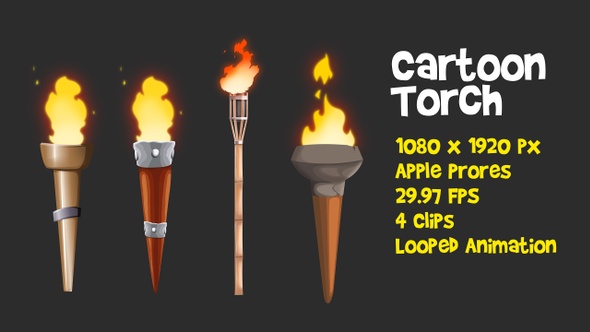 Cartoon Torch