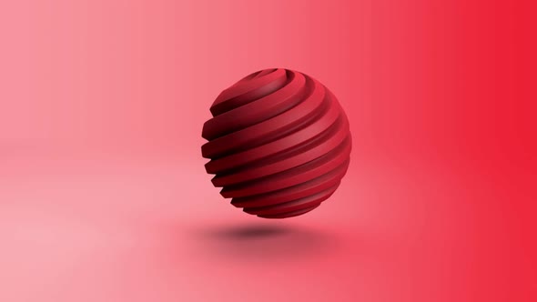 Red Sphere Animation HD