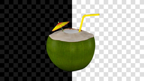 Coconut Green Walnut Umbrella