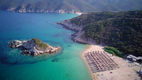 Beautiful beach in Sithonia, Greece