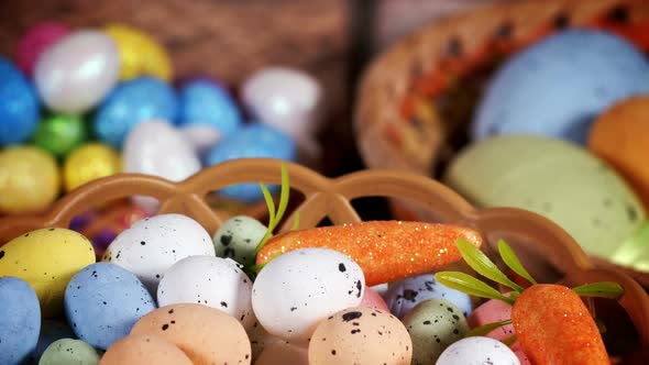 Colorful Traditional Celebration Easter Paschal Eggs 07