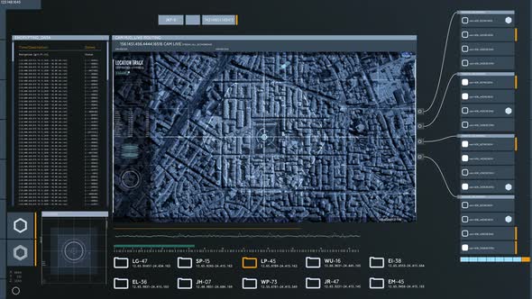Phantom Satellite Surveillance Network System Tracks Targeted City Location alt