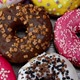 Colorful Donuts Close Up - VideoHive Item for Sale