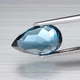 Natural London Blue Topaz Pear Cut in the Turning Tweezers - VideoHive Item for Sale