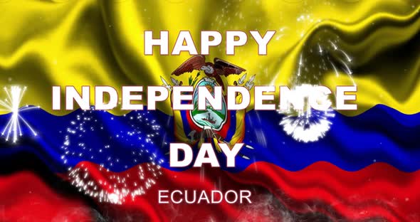 Happy Independence Day Ecuador