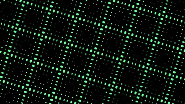 grid dots hologram hud