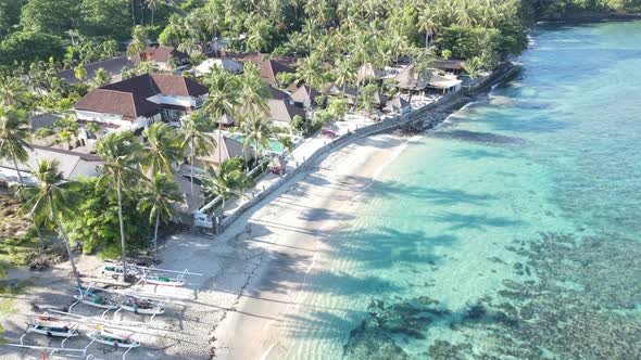 Villa on the beach