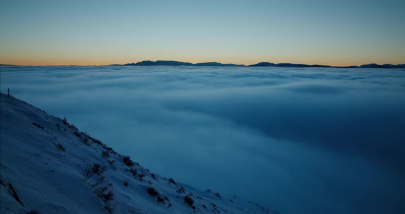 Above The Clouds Time Lapse
