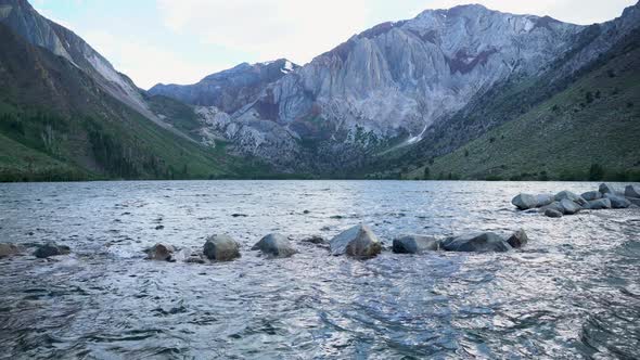 Convict Lake in the Eastern Sierra Nevada Mountains, California, Mono County, California, USA. 