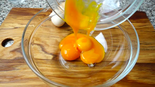 Pouring Yolks