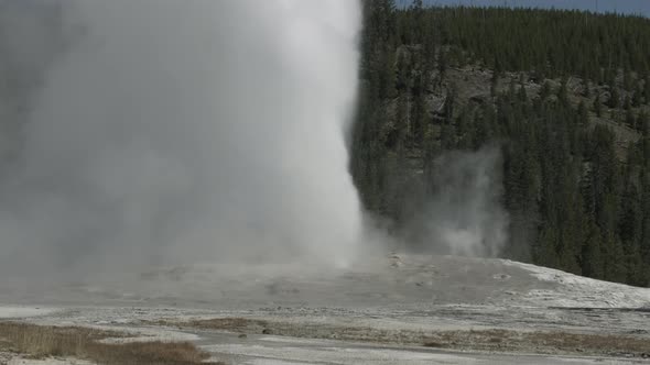 Geyser at Yellowstone National Park