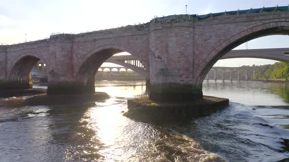The River Bridges of Berwick Upon Tweed